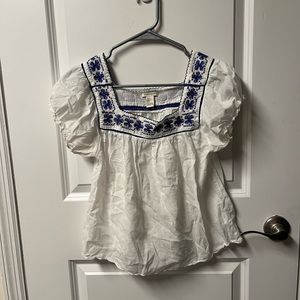 Forever 21 white blouse, size small